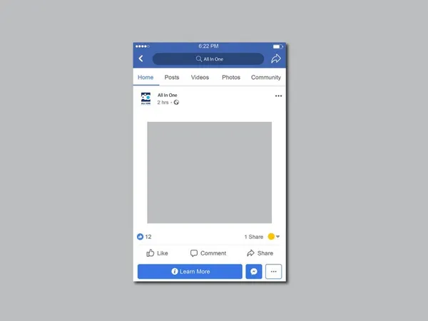Facebook foto ram