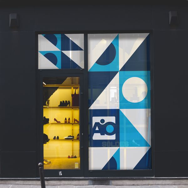 Kolor nalepnice za izloge