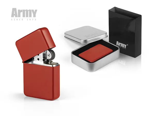 Metalni upaljač Army 100 3