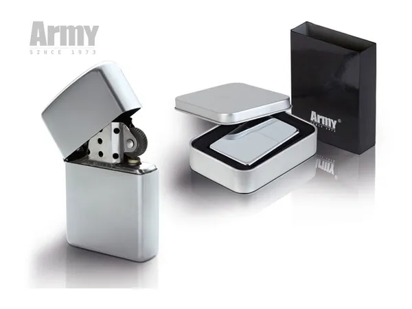 Metalni upaljač Army 100 4