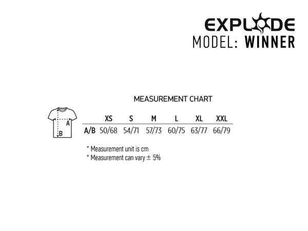 Winner unisex dukserica 6