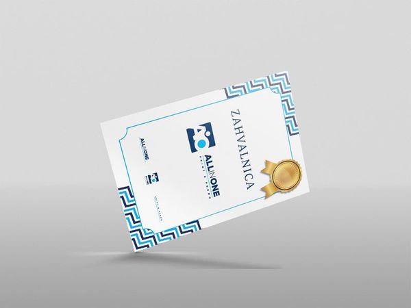 Stampanje zahvalnica