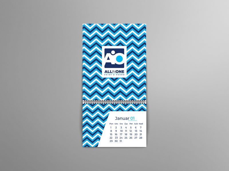 Zidni kalendar - Double