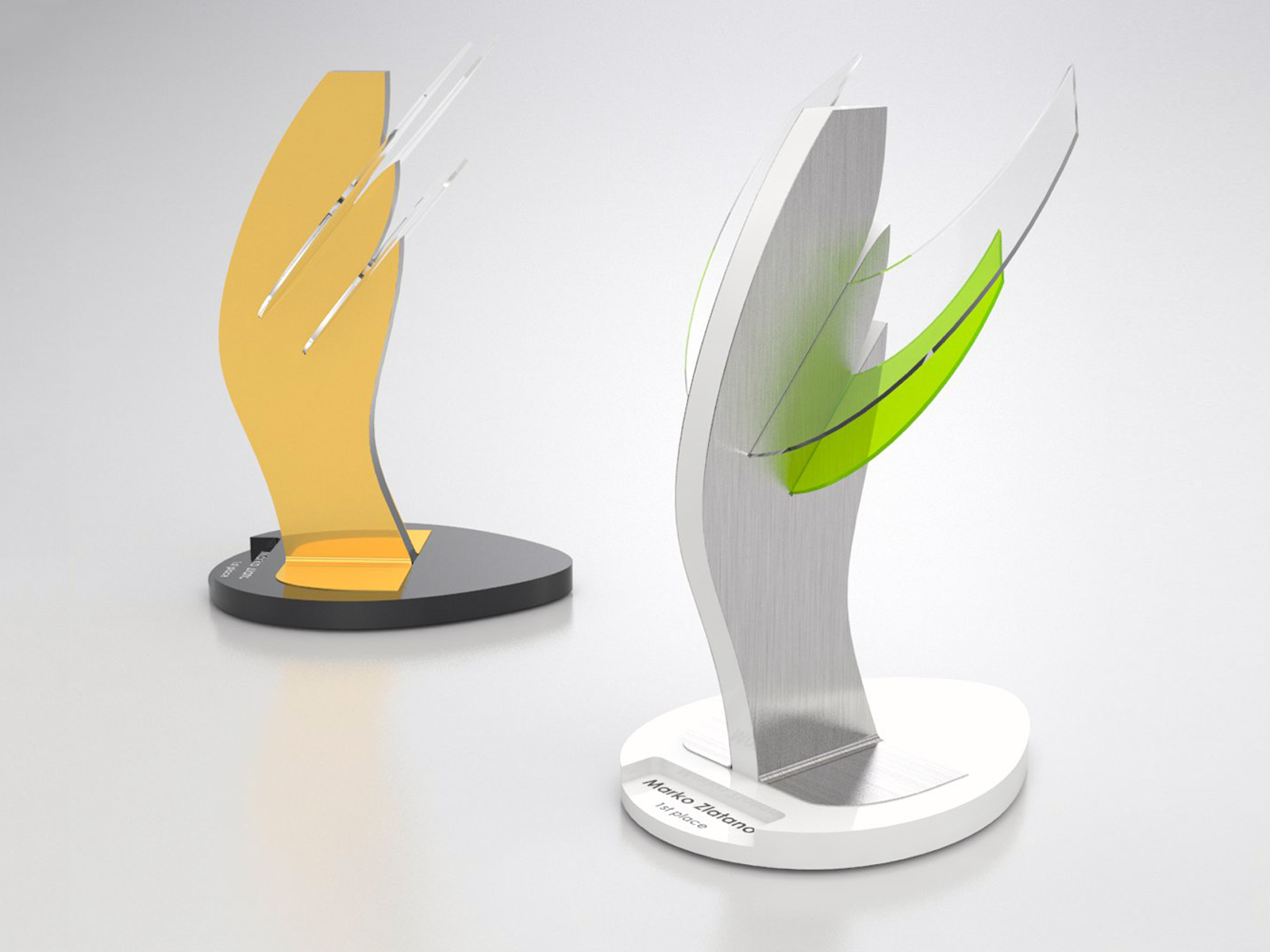 Plaketa od klirita Wings