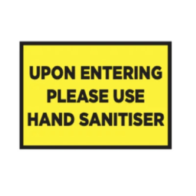Covid-19 Use Hand Sanitiser Poster