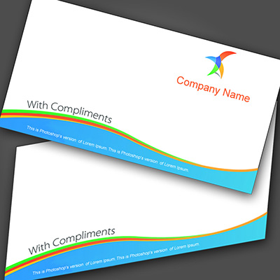 Deluxe Compliment Slips