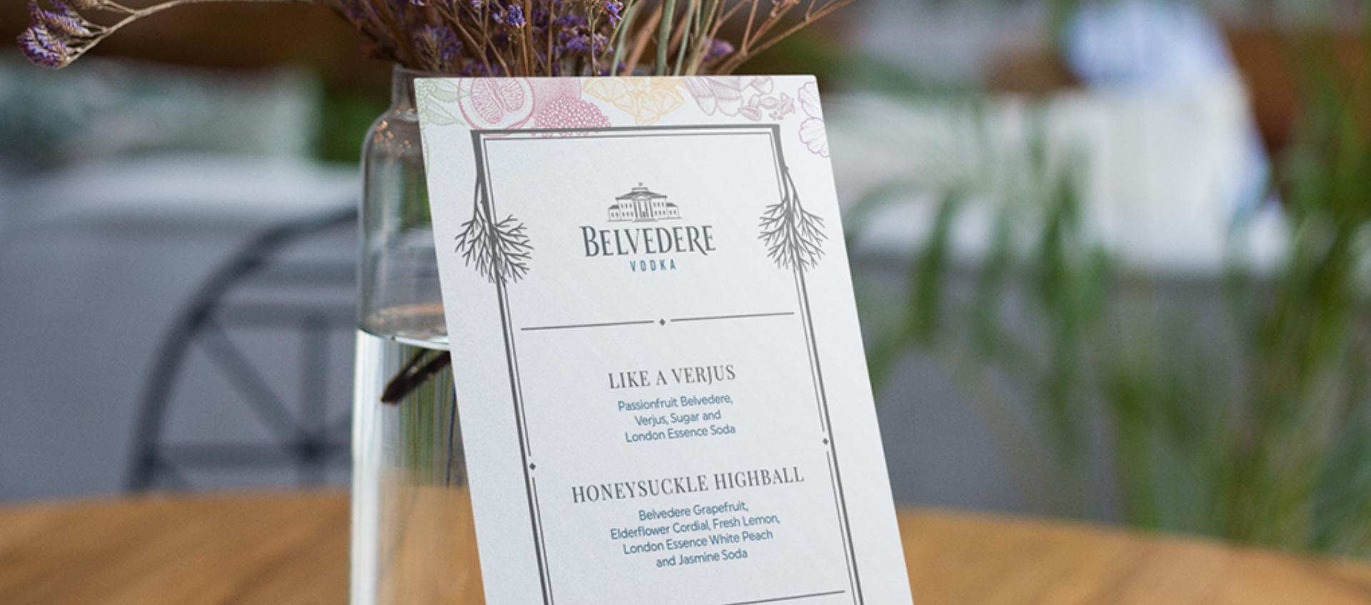 Moet & Chandon promotion flyer