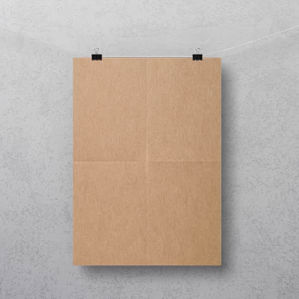 plain kraft paper for poster