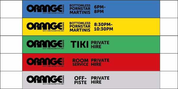 coloured wristbands with artwork