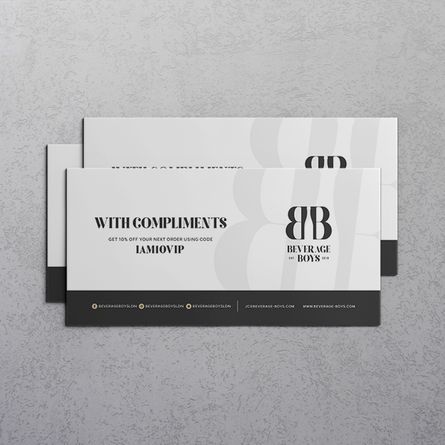 custom compliment slips