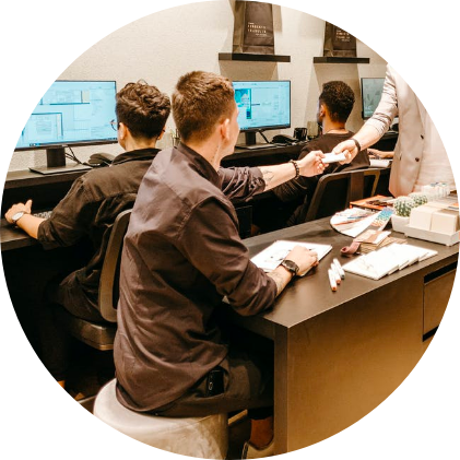 design workshop with design station