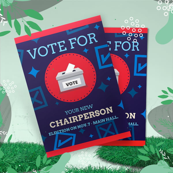 ECO friendly Election Flyers ECO friendly Election Flyers