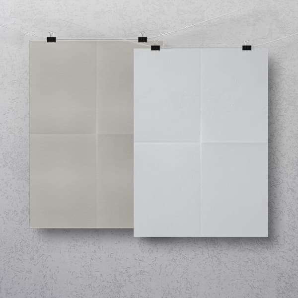 recycled poster paper