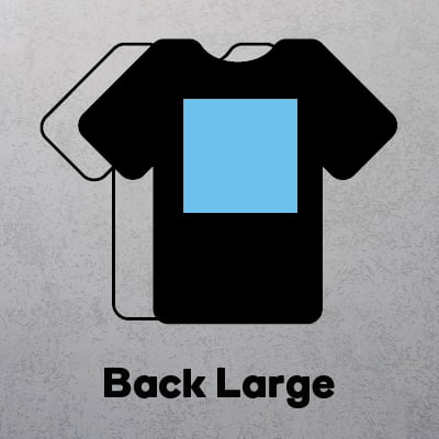 t-shirt printing back