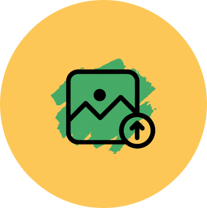 building entrance with group of people