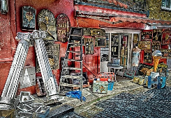 Nottinghill London shop front