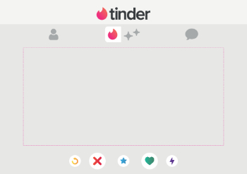 Tinder Selfie Frame - A1 Landscape