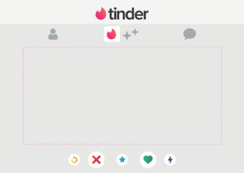 Tinder Selfie Frame - A2 Landscape