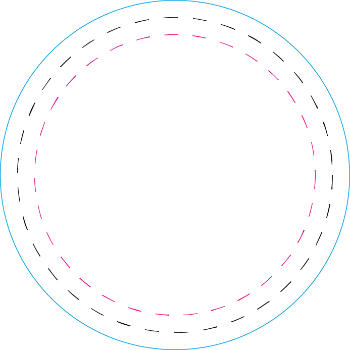 Design Your Own - 55mm Circle