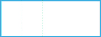 Design your own Ticket - 3 Part - 2 Stubs