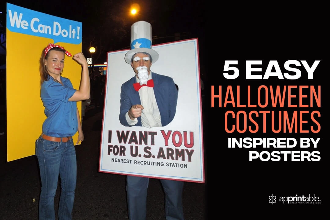 Halloween costume poster ideas blog