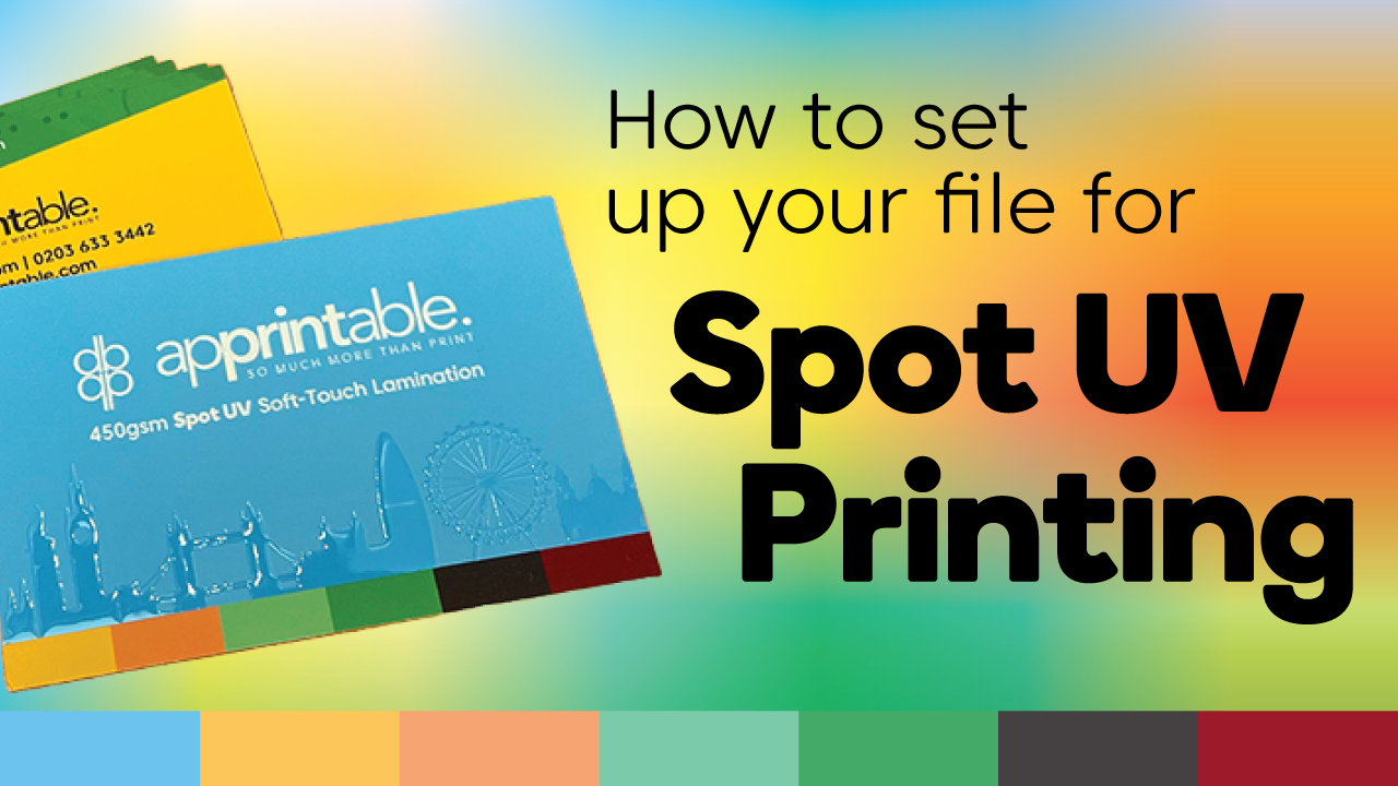 Apprintable Set Your File Up For Spot UV Printing tutorial