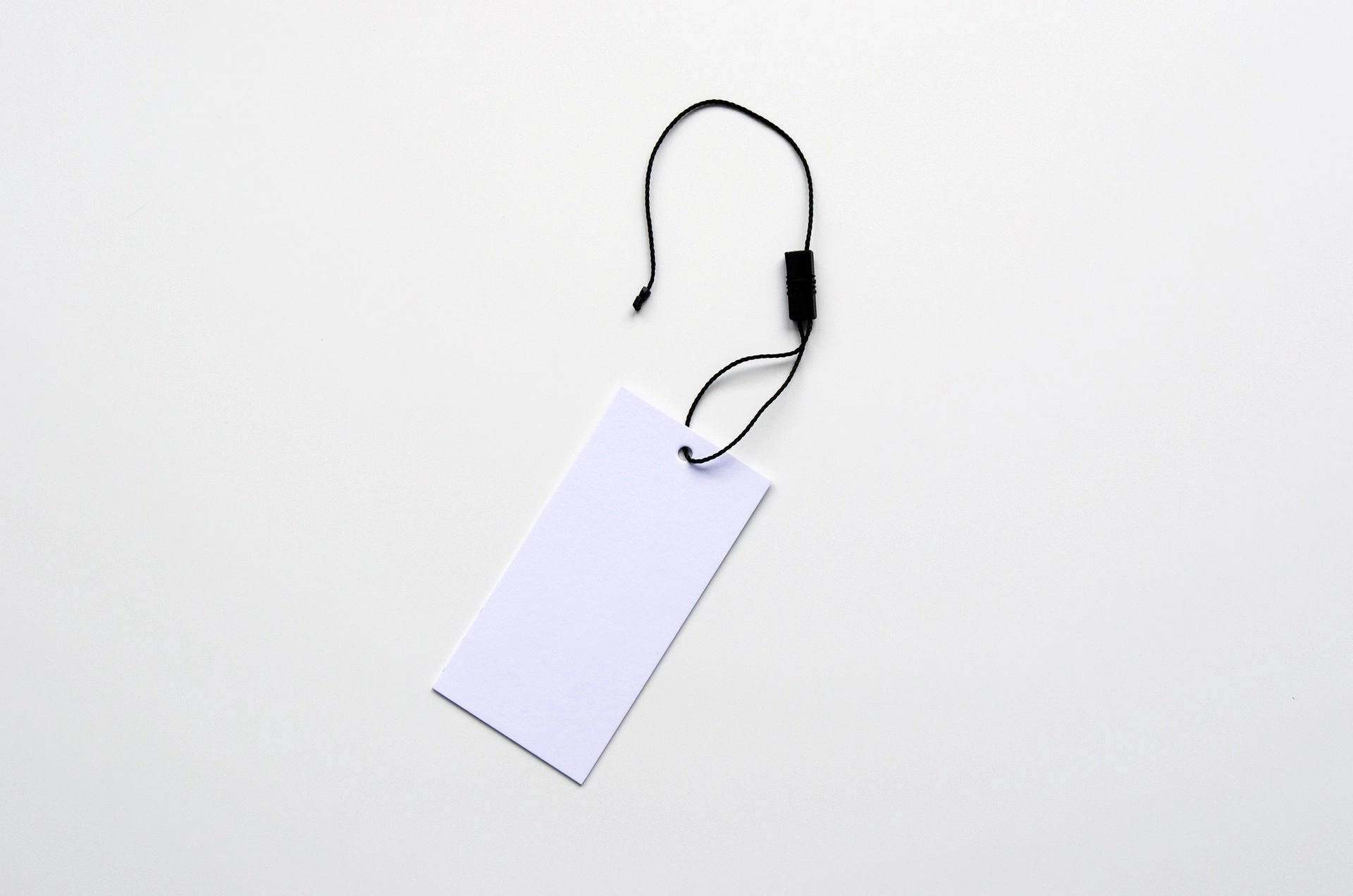 Material information is communicated on clothing labels