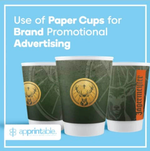 paper cups uses for brand promotion
