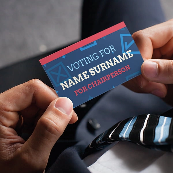 Political Business Cards