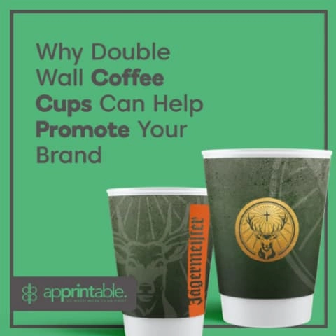 promotional branding with paper cups
