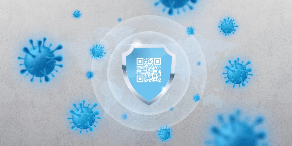 QR code on business cards