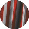 Red White printed Fabric