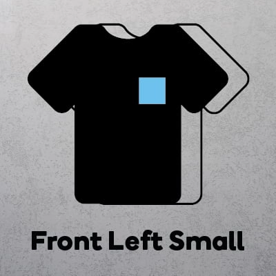 shirt printing front left