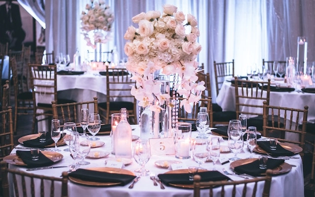type of table for your wedding party