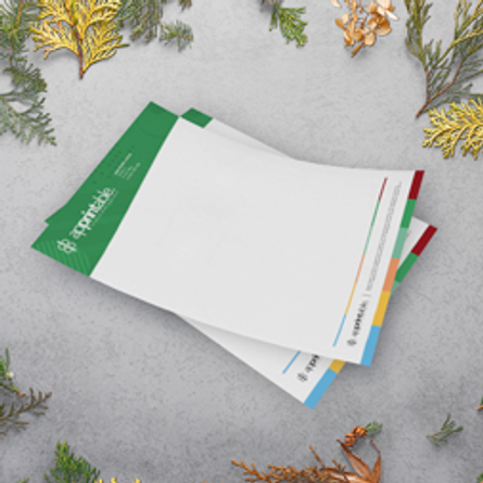 Letterheads on Recycled Paper