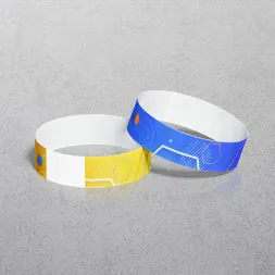 Full Colour Paper Wristbands