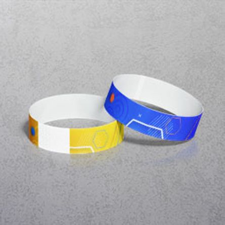Full Colour Paper Wristbands Full Colour Paper Wristbands