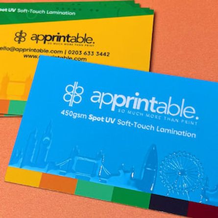 3D Spot UV Business Cards
