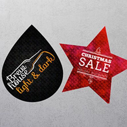 Custom Shaped Beer Mats