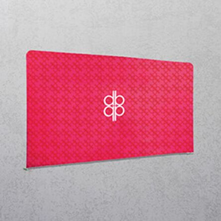 Straight Fabric Backdrop Display