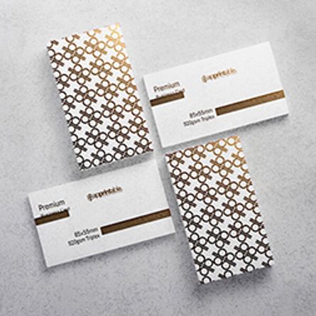 Metallic Foil Business Cards
