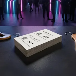Cloakroom Tags