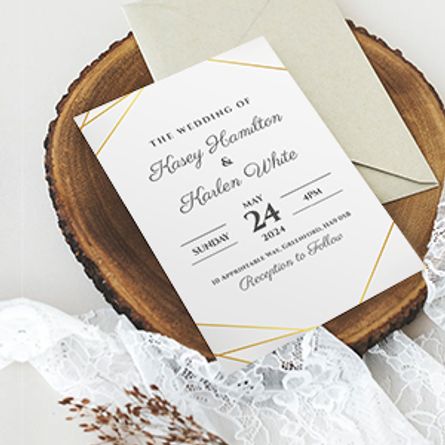 Elegant Wedding Invitations
