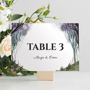 Magical Enchanted Table Number