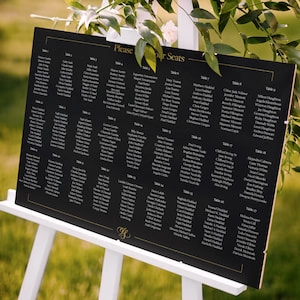 Create a Personalised Wedding Table Plan with Our Free Template