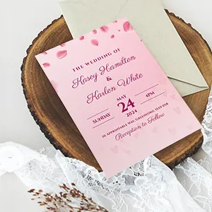 Romantic Wedding Invitations