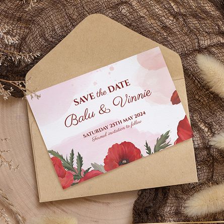 Personalised Save the Date