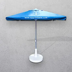 Square Branded Parasols