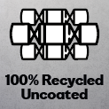 100% Recycled Uncoated Paper (250gsm)