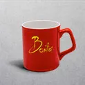Duo Red Mug